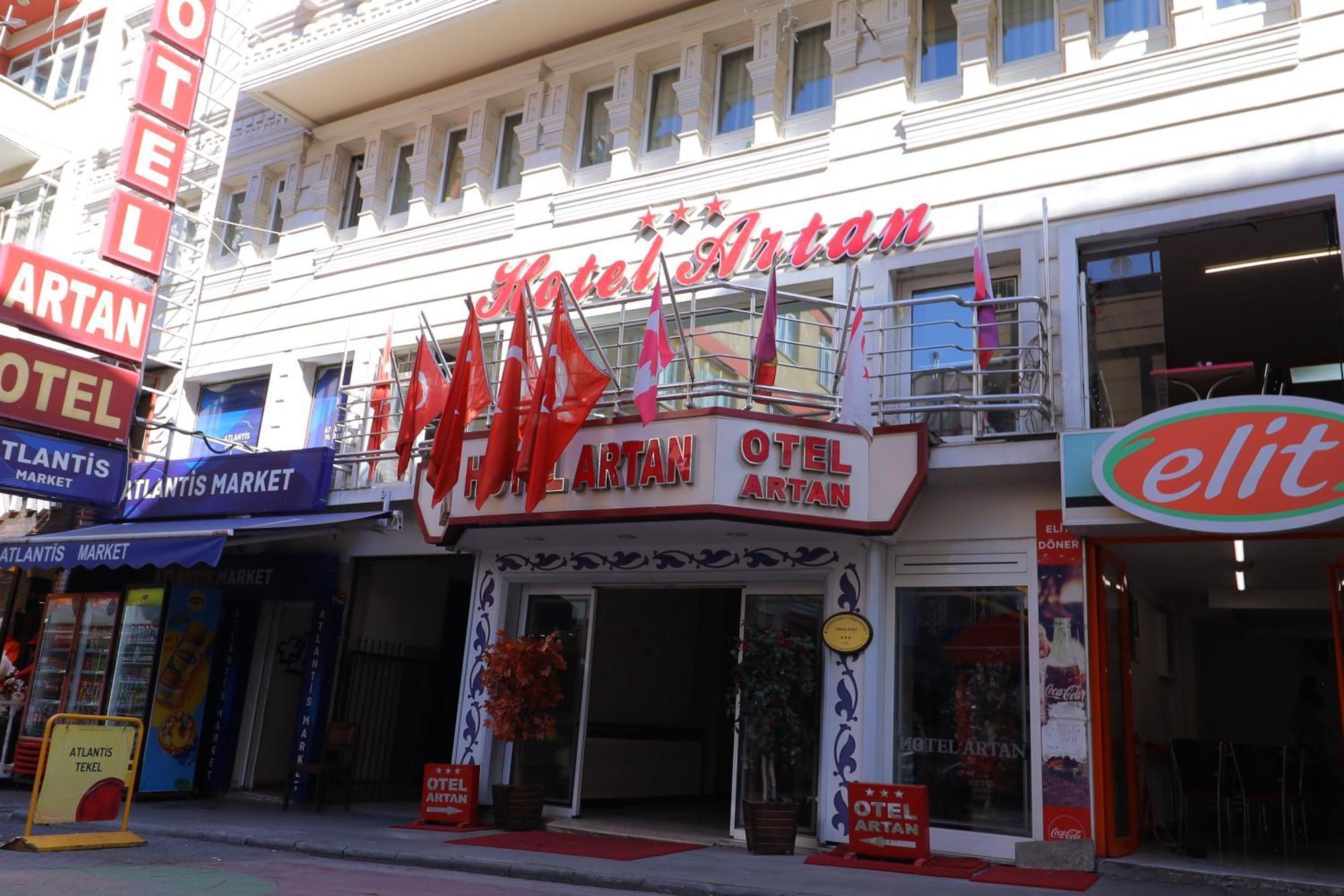 Artan Hotel Испарта Экстерьер фото