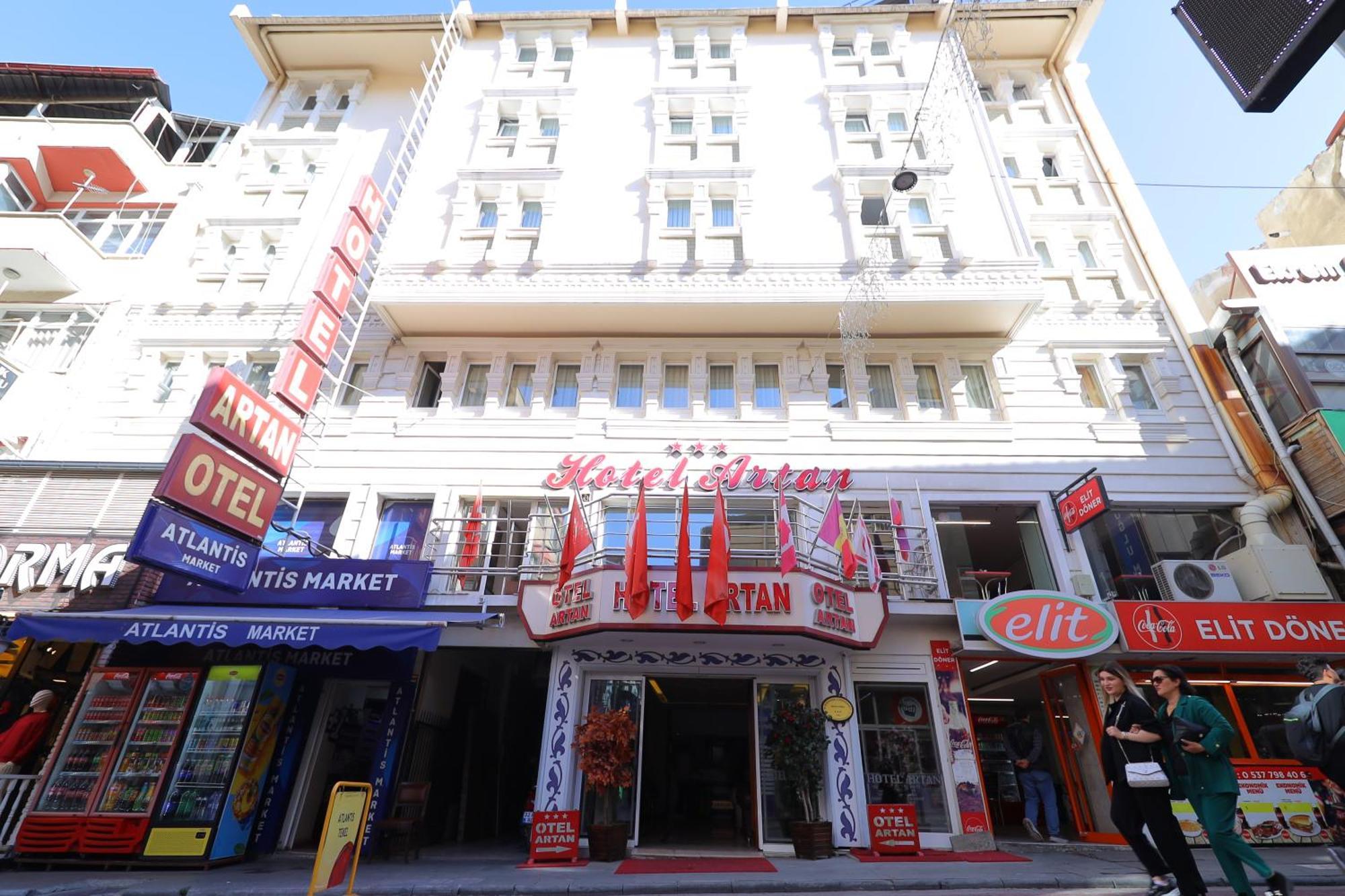 Artan Hotel Испарта Экстерьер фото